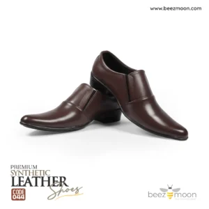 beezmoon-code-044-brown-rexin-formal-shoe-stitched-sole