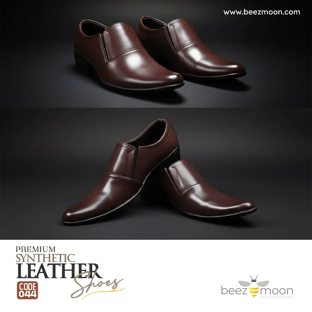 beezmoon-code-044-brown-rexin-formal-shoe-stitched-sole