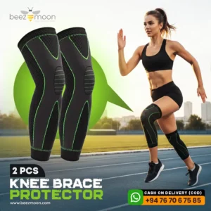 Beezmoon BM132 Premium 2 Pcs Knee Compression Sleeves for Sports and Joint Pain Relief