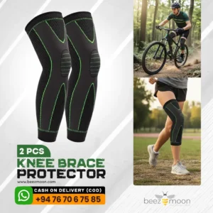 Beezmoon BM132 Premium 2 Pcs Knee Compression Sleeves for Sports and Joint Pain Relief